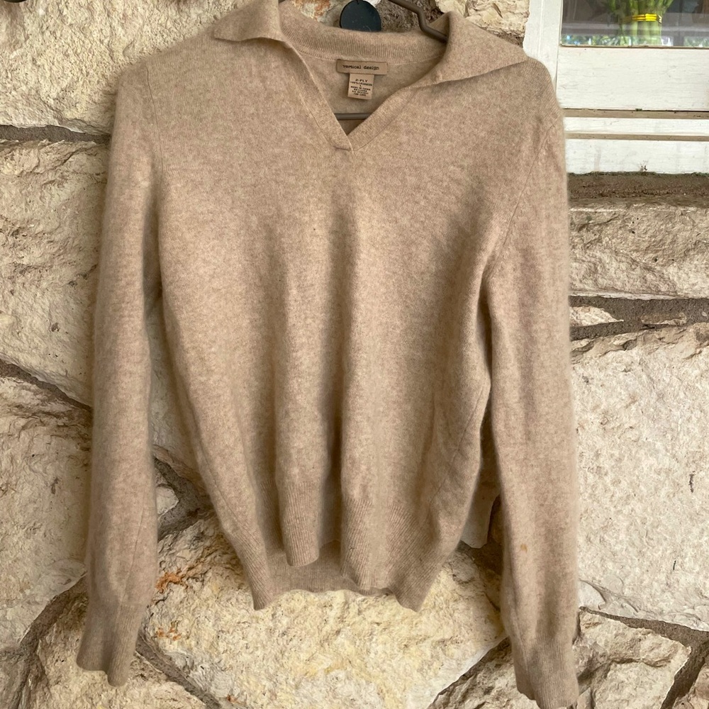 100% cashmere sweater